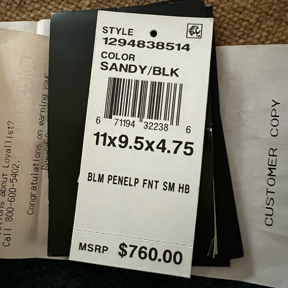 Longchamp Penelope Leather Tote Bag - Picture 11 of 13